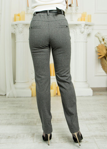 Жіночі укорочені брюки на байці 813РУ чорні. No Brand (276907180)