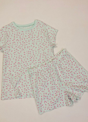 Комбинированная всесезон пижама для девочки футболка + шорты George