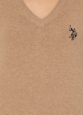 Бежевий светр жіночий U.S. Polo Assn.