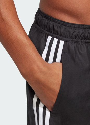 Короткі плавальні шорти 3-Stripes CLX adidas (260515960)
