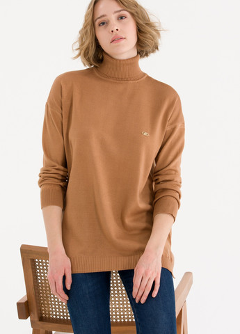 Світло-коричневий светр жіночий U.S. Polo Assn.