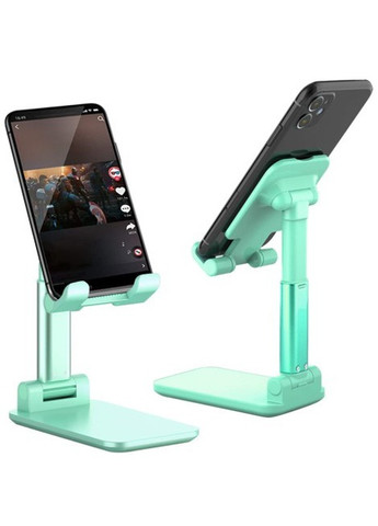 Підставка для телефону, смартфона, планшета Folding desktop phone stand - м'ятна China (257591711)
