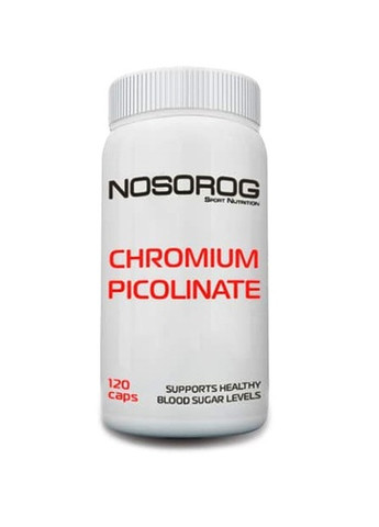 Chromium Picolinate 120 Caps Nosorog Nutrition (258499631)