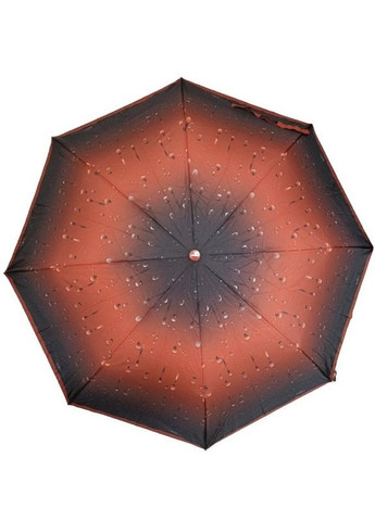 Зонт полуавтомат женский 2056 на 8 спиц Капли Красный Toprain (275778051)
