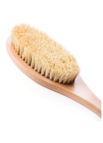 Щетка для сухого массажа сизалевая + Скраб для тела кокосовый Coconut Oil Scrub, 200 г Hillary (256747196)