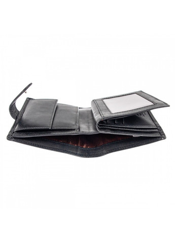 Ashwood 1246 VT Чорний шкіряний гаманець Ashma (261855981)