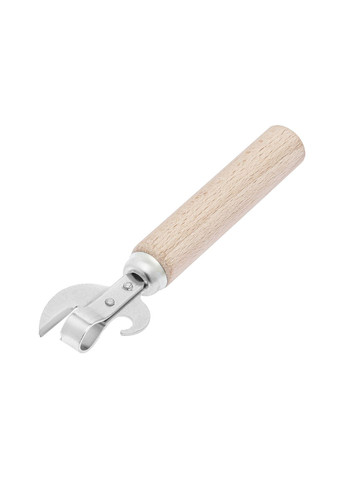 Відкривачка відкривачка ніж консервний з дерев'яною ручкою 16 см Kitchette (263931729)