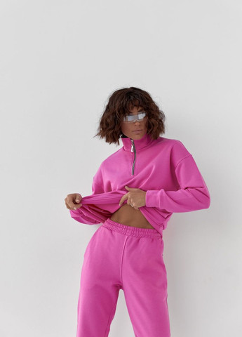 Жіночий спортивний костюм LUMINA колір барбі р.L 439925 New Trend (260785584)