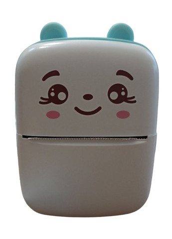 Термопринтер Mini Printer A8C (YHK-2B37) детский портативный с термопечатью Голубой No Brand (276840783)
