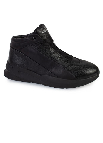 Черные зимние кроссовки мужские бренда 9501137_(1) ModaMilano