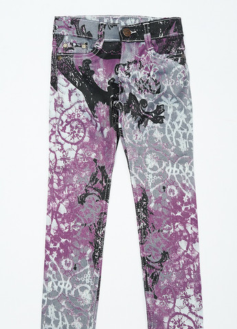 Фиолетовые кэжуал летние классические брюки Let's Shop