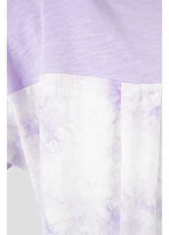 Фиолетовая летняя женская футболка сиреневая magnificent Street One