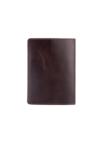 Шкіряна коричнева обкладинка на паспорт HiArt PC-01-C19-1314-T006 Коричневий Hi Art (268371763)