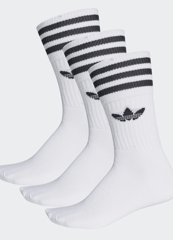 Три пари шкарпеток Crew adidas (252360455)