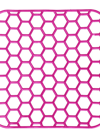 Килимок для раковини мийки еластичний прямокутний силіконовий 28 х 28 см Kitchette (275104144)