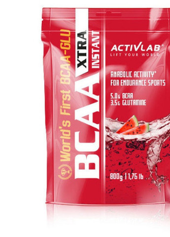 BCAA Xtra Instant +L-Glutamine 800 g /80 servings/ Watermelon ActivLab (256723526)