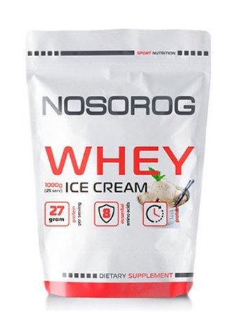 Whey 1000 g /25 servings/ Ice Cream Nosorog Nutrition (256720220)
