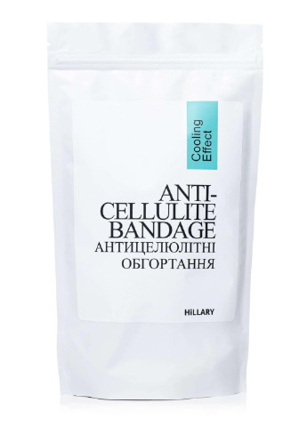 Курс охлаждающих антицеллюлитных обертываний для тела Anti-Cellulite Pro (6 уп.) + Антицеллюлитное масло Грейпфрут Hillary (256733659)