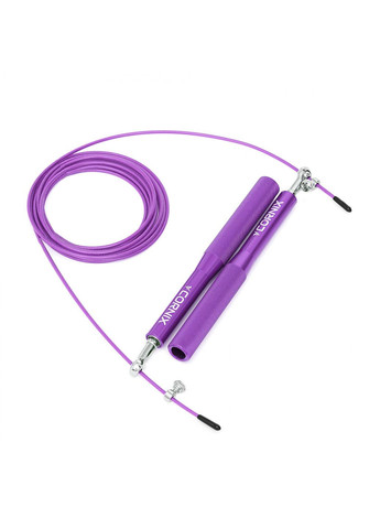 Скакалка швидкісна для кросфіту Cornix Speed Rope XR-0159 Purple No Brand (260816687)