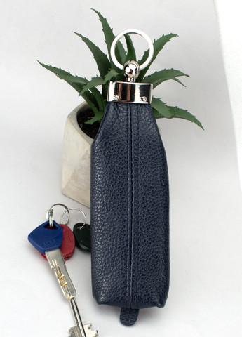 Подарунковий жіночий набір №72: косметичка + ключниця синій флотар HandyCover (268465334)