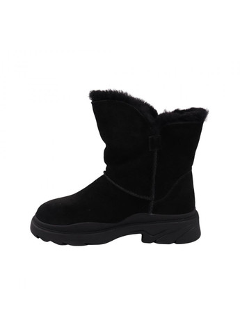 Угги женские черные натуральная замша Sorte Lady 37-23ZU (257444178)