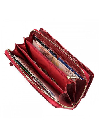 Жіночий шкіряний гаманець ST Leather 18434 (S7001A) Бордовий ST Leather Accessories (262453866)