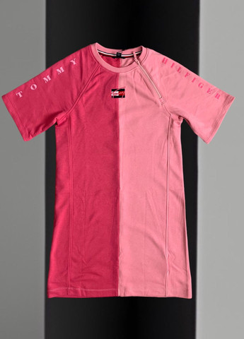 Розовое платье Tommy Hilfiger (261408628)