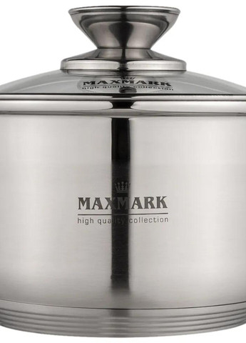 Набір каструль 6 пр. (2; 3 ; 4 л) циліндричних нержавіюча сталь арт. MK-3506А Maxmark (265215003)