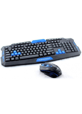 Комплект набор беспроводная игровая компьютерная клавиатура и мышка геймерская (457778) Unbranded (256704811)