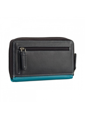 Жіночий шкіряний гаманець із RFID захистом RB98 Aruba (Blue Multi) Visconti (276456832)