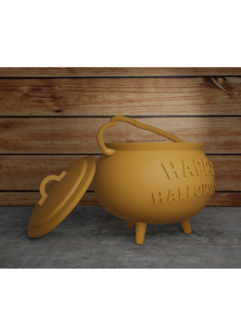 Горщик лепрекона «Happy Halloween» з кришкою ЗаСвіт (266424986)