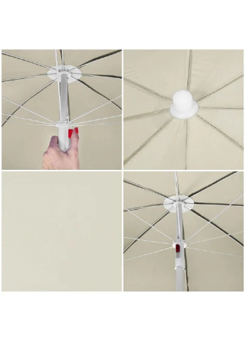 Пляжна парасоля 160 см з регулюванням висоти BU0018 Springos (258354750)