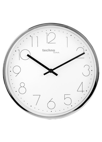 Часы настенные WT7210 White/Silver (WT7210) Technoline (258661715)