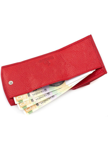 Шкіряний мініатюрний гаманець 2069-2(17506) червоний Marco Coverna (259752475)