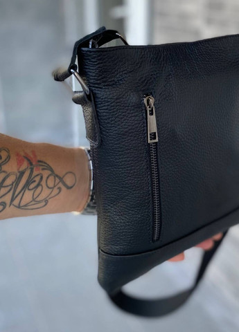 Мужская кожаная сумка планшетка через плечо Flash Up No Brand (258653124)