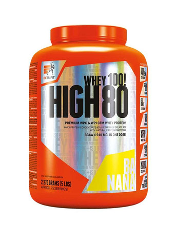 Протеин High Whey 80 2270 g (Banana) Extrifit (264074363)