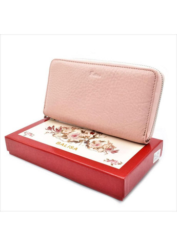 Женский кожаный кошелек розовый SKL85-295652 New Trend (259169311)