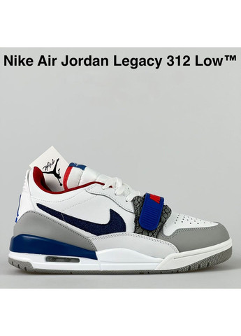 Комбіновані Осінні кросівки чоловічі 312 low, вьетнам Nike Jordan Legacy