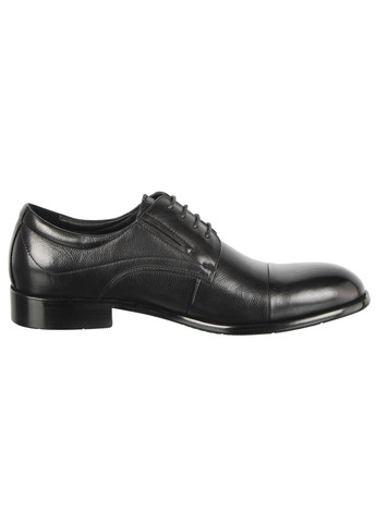 Черные мужские классические туфли 196609 Cosottinni на шнурках
