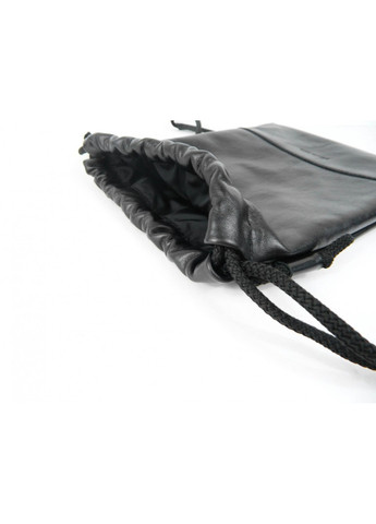 Женская сумочка кисет из натуральной кожи Black R0601 Svetlana Zubko (262086906)