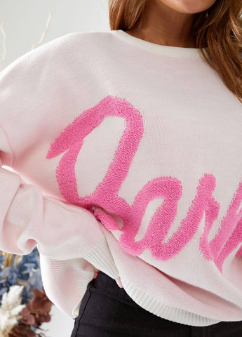 Молочный демисезонный свитер джемпер Garna