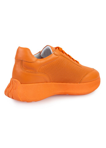 Помаранчеві осінні кросівки жіночі бренду 8200405_(1) ModaMilano