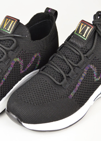 Кроссовки текстильные черные V.I.Konty чёрные всесезоны (256743424)