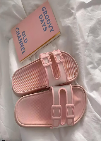 Шльопанці жіночі Flip flops рожевого кольору Lidl (268125397)