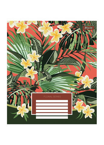 Зошит у лінійку 24 аркушів Floral series колір різнокольоровий ЦБ-00222617 1 Вересня (260060836)