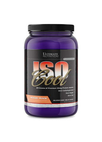 Ізолят Сироваткового Протеїну IsoCool - 907г Ultimate Nutrition (270846131)