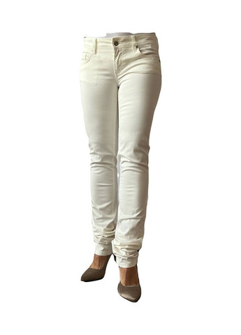 Белые кэжуал демисезонные брюки Liu-Jo
