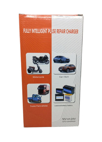 Зарядний автомобільний пристрій розумний для авто 12 - 24 V для легкових та вантажних автомобілів No Brand (273480966)