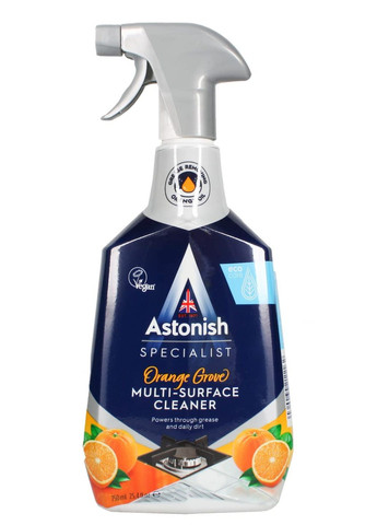 Універсальний засіб для чищення з апельсиновою олією Multi-Surface Cleaner Orange Grove 750 мл Astonish (261925467)