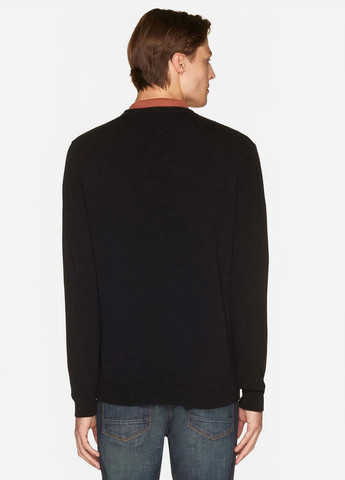 Черный пуловер United Colors of Benetton